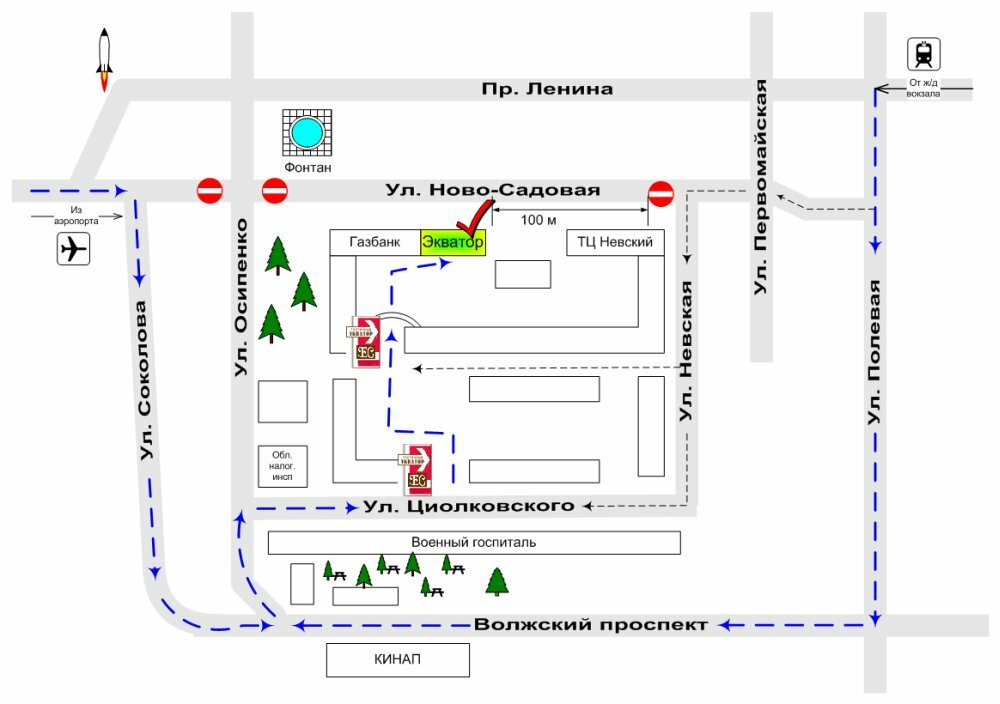 Гостиница Экватор Самара-8